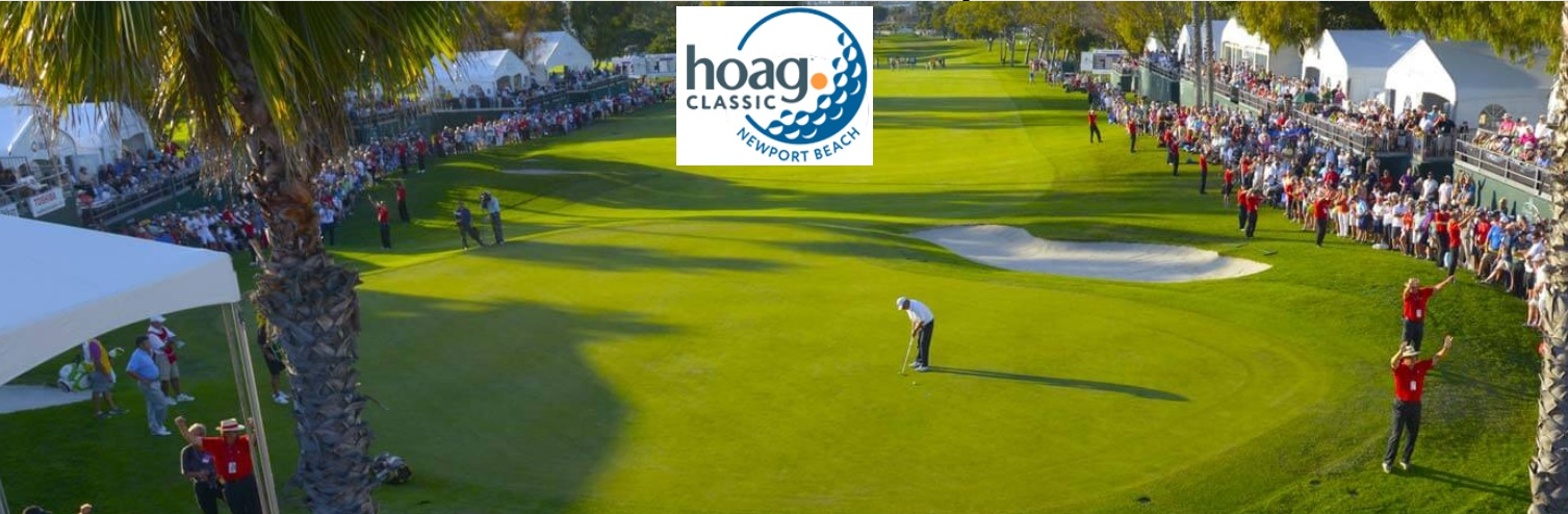 Hoag Classic Newport Beach Country club event banner